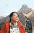 1998年末，牟其中在长城（被捕前的最后一张照片） - 新浪湖北