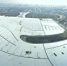 天河机场T3航站楼外形已基本明朗，从高空俯瞰，好似一只凤凰正展翅腾飞 记者陈卓 摄 - 新浪湖北