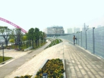 流通巷汉江边我市首段拼装式防洪墙长218米 - 新浪湖北