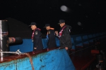 武汉新滩海事处冒雨开展夜间巡航 - 中华人民共和国武汉海事局