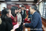 校长鼓励受助学生在逆境中历练 - 武汉大学
