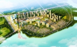 黄家湖地铁小镇概念规划鸟瞰图 （武汉地铁集团提供） - 新浪湖北