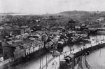 图为：1906年汉口城墙 - 新浪湖北