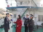 湖北电视台帮女郎栏目对武桥大队进行专访 - 中华人民共和国武汉海事局