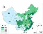 中国省域竞争力排名图示。资料来源：2017年《中国省域竞争力蓝皮书》 - 新浪湖北