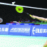 昨日举行的亚洲羽毛球锦标赛半决赛上，林丹直落两局战胜老对手李宗伟 记者李葳 摄 - 新浪湖北