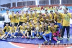湖北大学夺得中国足协室内五人制足球超级联赛首个冠军 - 湖北大学