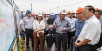 周少东董事长带队赴蔡甸区现场办公并检查蔡甸线建设情况 - 武汉地铁