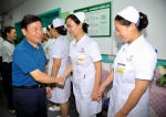 [动态]刘晓林为一线医务工作者“送清凉”首次走进卫生系统开展走访调研 - 总工会