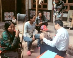 图为调研组走访循化县藏族贫困残疾人家庭 - 残疾人联合会