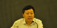 图为中国残联组联部常征副主任讲话 - 残疾人联合会