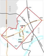 我市净空保护区范围线
    制图 刘岩 - 新浪湖北