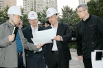 集团公司主要领导带队检查8号线一期工程建设情况 - 武汉地铁