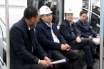 集团公司主要领导带队检查8号线一期、阳逻线工程建设情况 - 武汉地铁