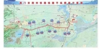 荆门至荆州铁路项目示意图。 - 新浪湖北