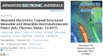 材料学院研究生在国际知名期刊Advanced Electronic Materials发表封面论文 - 湖北大学