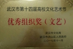 我校在武汉市第十四届高校文化艺术节中斩获多项荣誉 - 武汉纺织大学