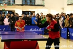 乒乓球世界冠军刘诗雯武大行（组图） - 武汉大学