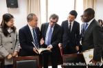 法国和塞内加尔驻华大使代表团来访 - 武汉大学
