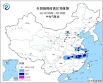 湖北等9省市今明有大到暴雨 局地有大暴雨(图) - 新浪湖北