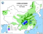 全国降水量预报图（5月21日08时-22日08时） - 新浪湖北