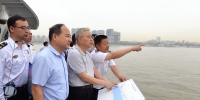 何光中现场督查湖北水运推进长江大保护、促进高质量发展情况 - 交通运输厅
