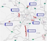 图4 6月16日高速易拥堵缓行路段 - 新浪湖北