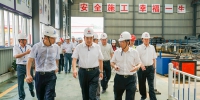 周先旺代市长高温慰问建设运营一线工作者 - 武汉地铁