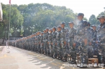 七千余新学子开启军训模式 - 武汉大学
