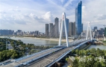 8月30日，武汉新月湖桥“姊妹桥”旧貌换新颜，静候通车。（湖北日报全媒记者柯皓 摄） - 新浪湖北