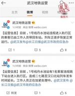 中年男子跳下武汉轻轨站台 造成1号线发车时间延长 - 新浪湖北