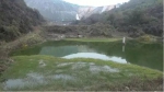 图4 渗滤液和磷石膏流失进入渣场外池塘 - 新浪湖北