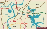 ▲鄂咸高速地理位置图（来源：楚天都市报） - 新浪湖北