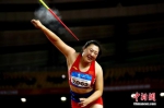 10月25日，第七届世界军人运动会田径比赛在武汉五环体育中心举行。在女子标枪决赛中，中国选手张莉以63.06米夺冠。中新社记者 富田 摄 - 新浪湖北