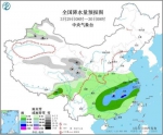 图4 全国降水量预报图（3月29日08时-30日08时） 图片来源：中央气象台网站 - 新浪湖北