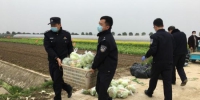 疫情期间，武汉市法院两次发动300余名干警，帮助贫困户销售蔬菜 郑启和 摄 - Hb.Chinanews.Com