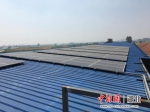 武汉市法院投资、帮助修建的60千瓦光伏电站 郑启和 摄 - Hb.Chinanews.Com