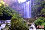 资料图：三峡大瀑布景区。　刘康 摄 - 新浪湖北