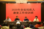 2020年全省残疾人康复工作培训班在汉召开 - 残疾人联合会