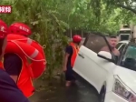 武汉强降雨导致人员被困 消防部门紧急救援 - 新浪湖北