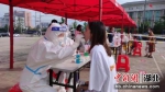 京山市对低风险区返乡人员开展核酸检测 - Hb.Chinanews.Com