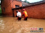 强降雨导致钟祥市多地受灾人员被困 - Hb.Chinanews.Com