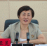 图为省残联党组书记、理事长夏亚灵讲话 - 残疾人联合会