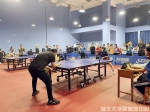 2022年教职工乒乓球比赛精彩收官 - 湖北大学