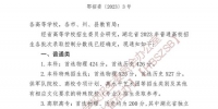 湖北省2023年高考分数线公布 - 新浪湖北