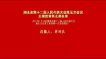 湖北省第十二届人民代表大会第五次会议主席团常务主席名单 - 新浪湖北