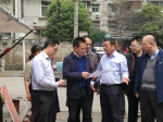 洪山区区长林文书现场指导马房山校区旧城改造工作 - 湖北工业大学