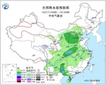 全国降水量预报图(10月17日08时-18日08时) - 新浪湖北