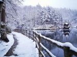 清凉寨景区因雨雪冰冻天气闭园。通讯员谢磊 摄 - 新浪湖北