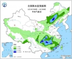 图3 全国降水量预报图（5月18日08时-19日08时） - 新浪湖北